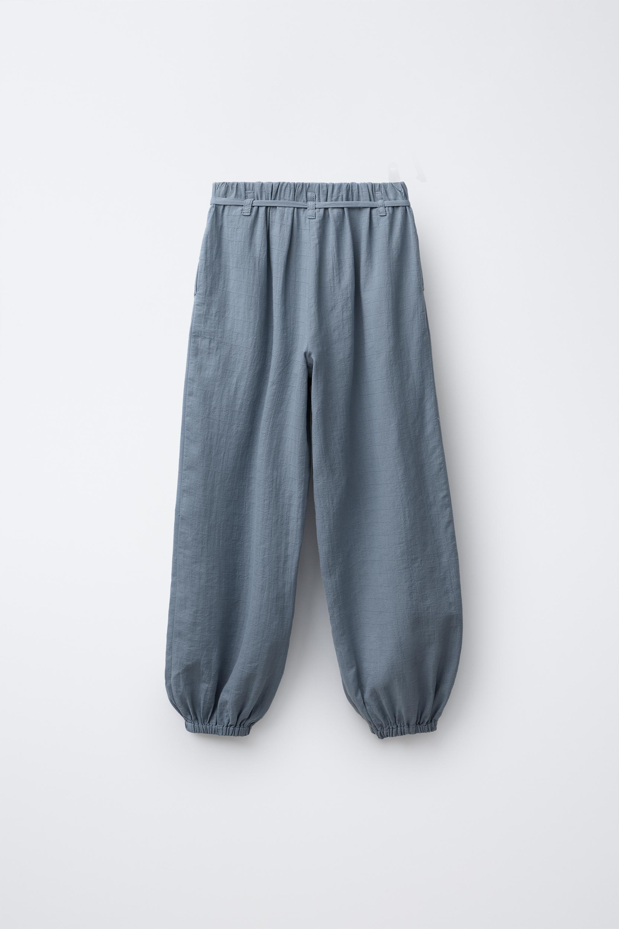 PANTALON FLUIDE À ÉLASTIQUES